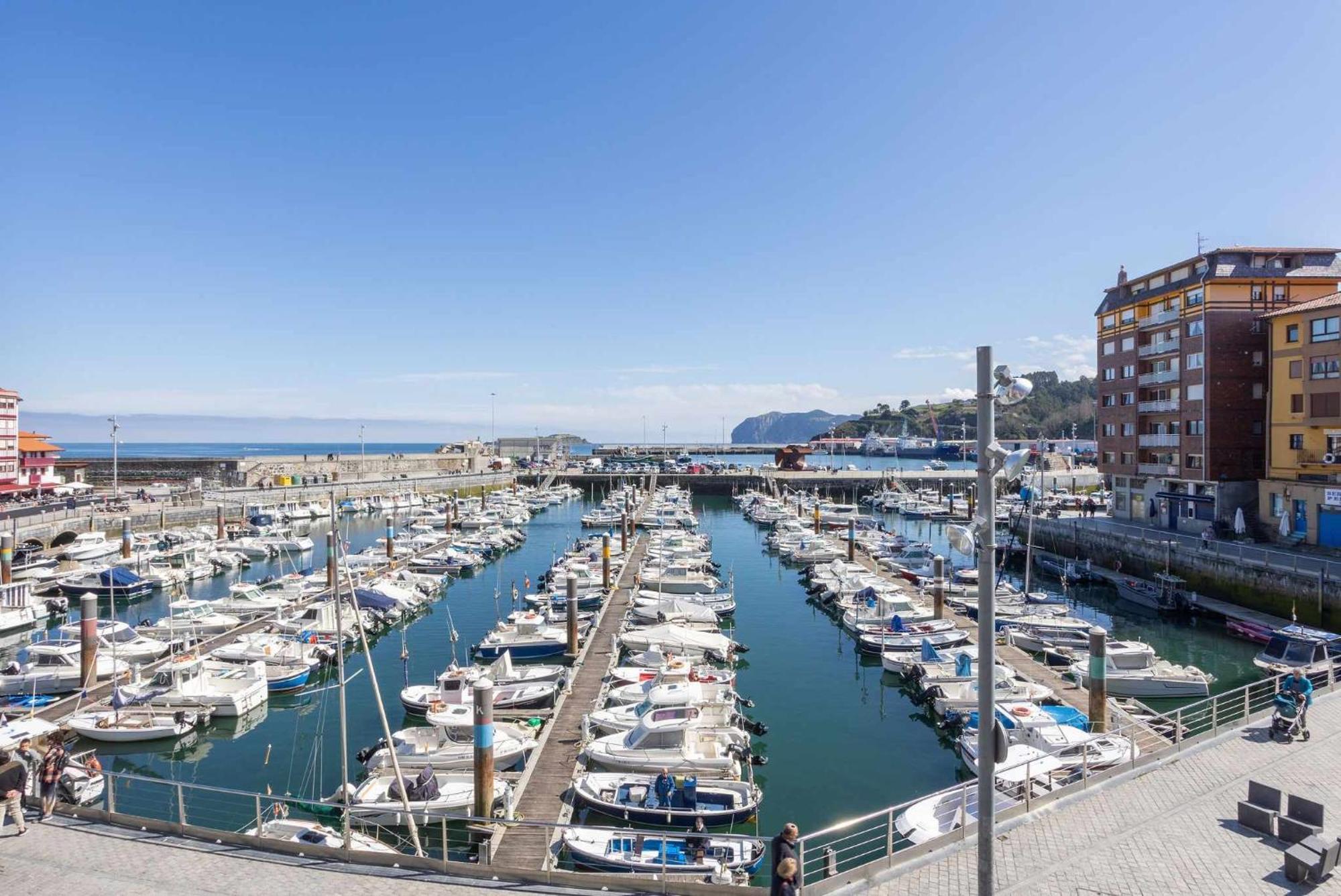 Old Port Apartamento Con Vistas Al Puerto Bermeo Kültér fotó